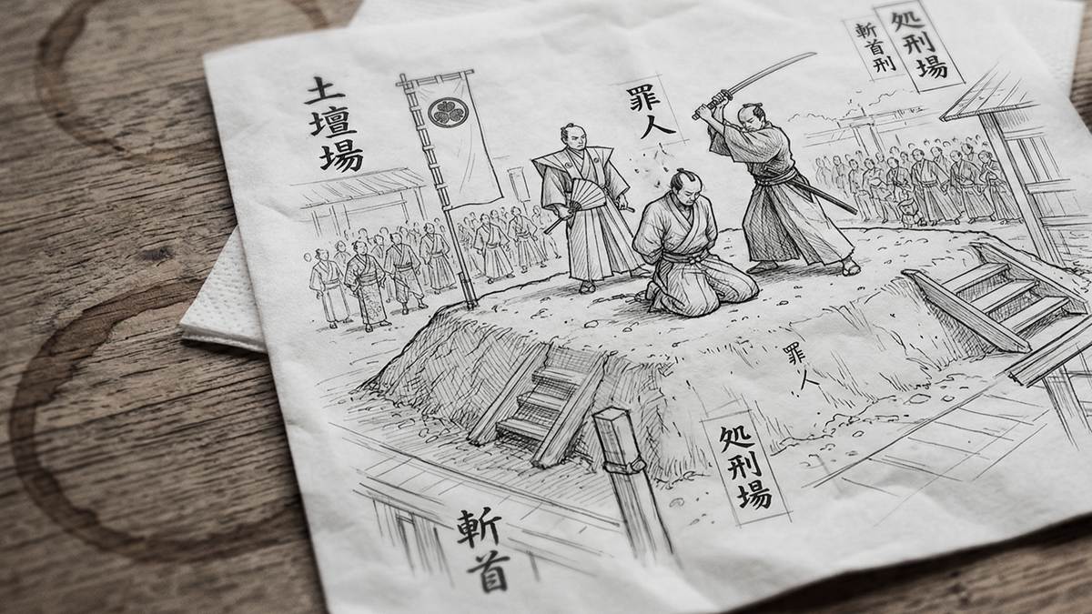 土壇場(どたんば)の意味と語源|江戸時代の処刑場から生まれた言葉の歴史