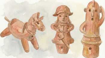 埴輪とは？踊る人々・馬などの種類や意味、土偶の違い