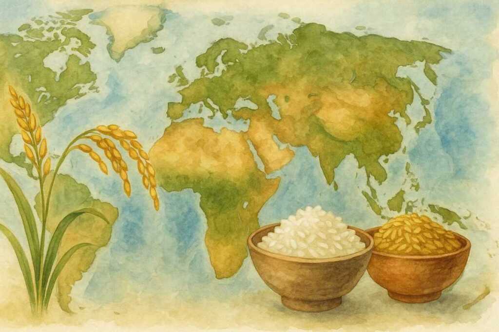 世界最古の稲作、2大品種ジャポニカ米とインディカ米の発祥の地
