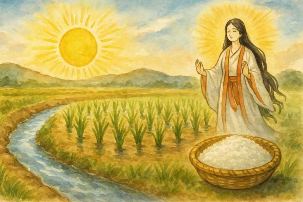 日本人と太陽の関係、米、水、そして太陽の神が信仰された背景