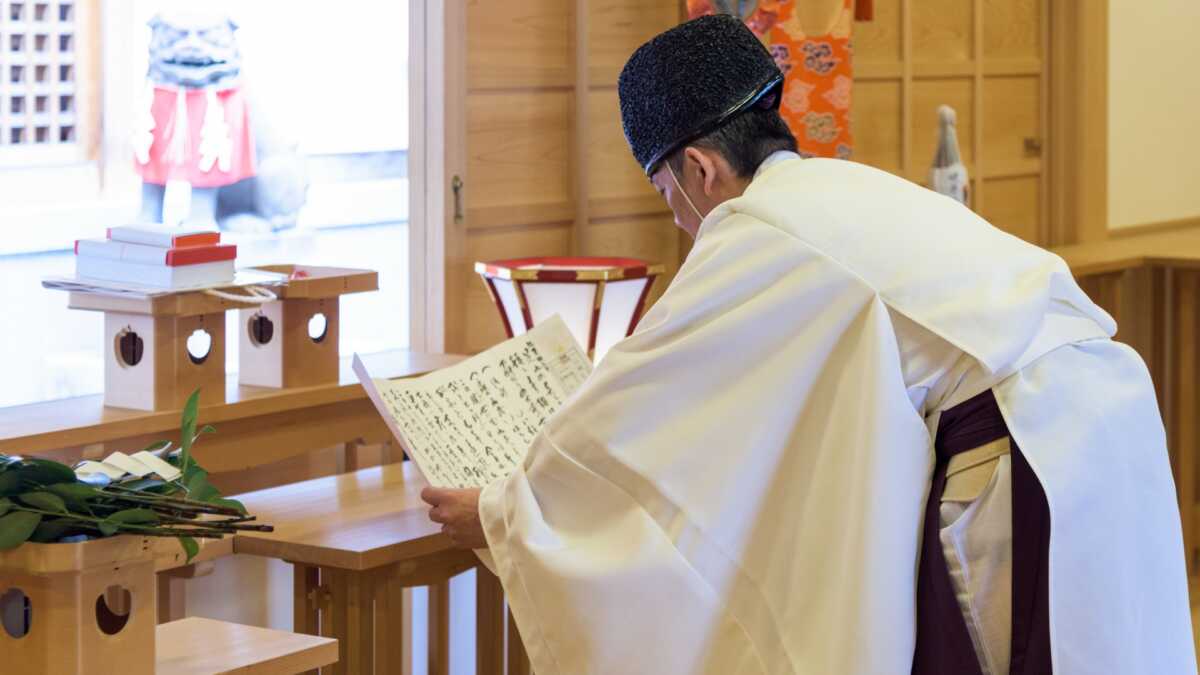 神職が奏上する祝詞の種類一覧