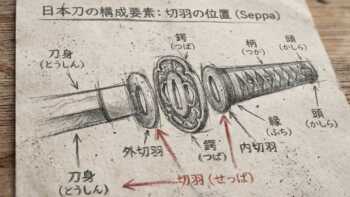 切羽詰まる（せっぱつまる）の意味と語源｜刀の部品「切羽」から生まれた言葉の歴史