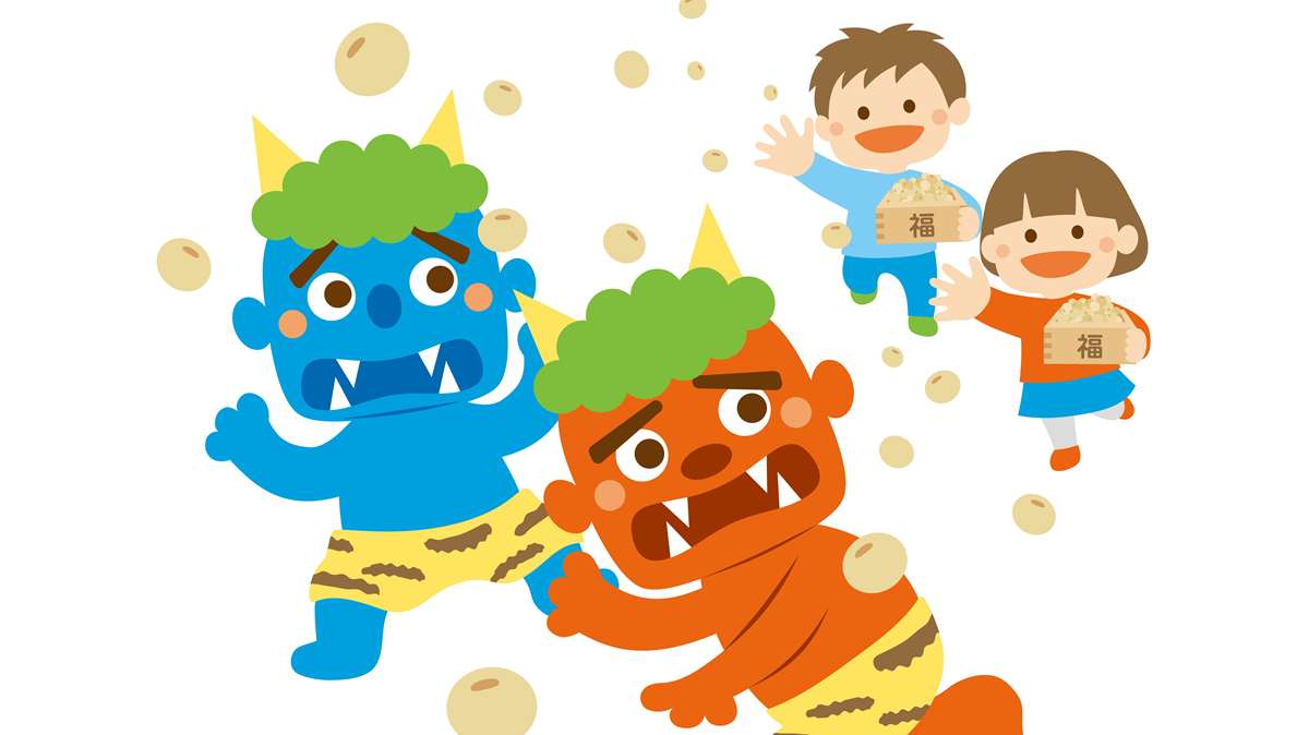 節分に鬼が登場するのはなぜ?豆を投げる理由