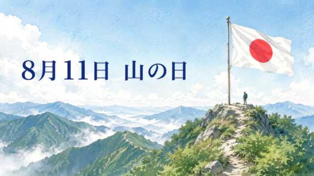 山の日はなぜできた？8月11日が祝日になった理由と日本人の山への信仰を解説