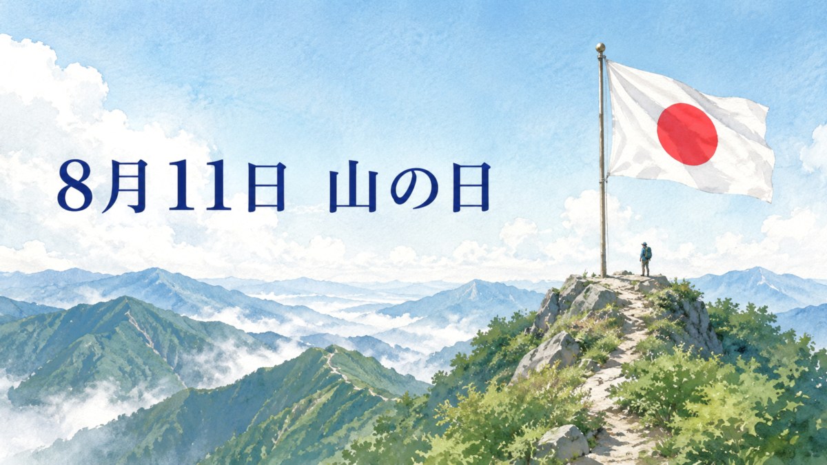 山の日はなぜできた?8月11日が祝日になった理由と日本人の山への信仰を解説